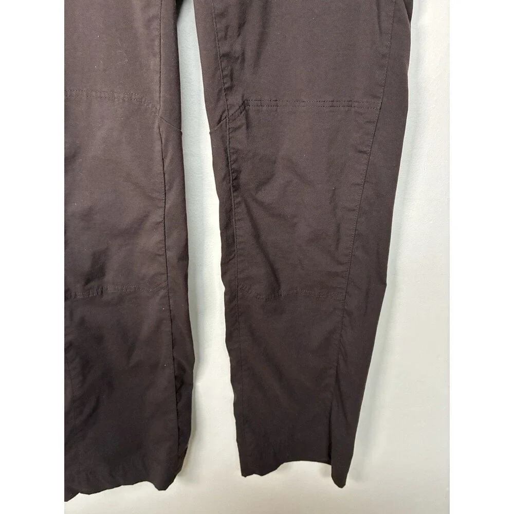 prAna Stretch Zion Cinch Pants Women’s Size 12 Dark Brown Outdoor Hiking
